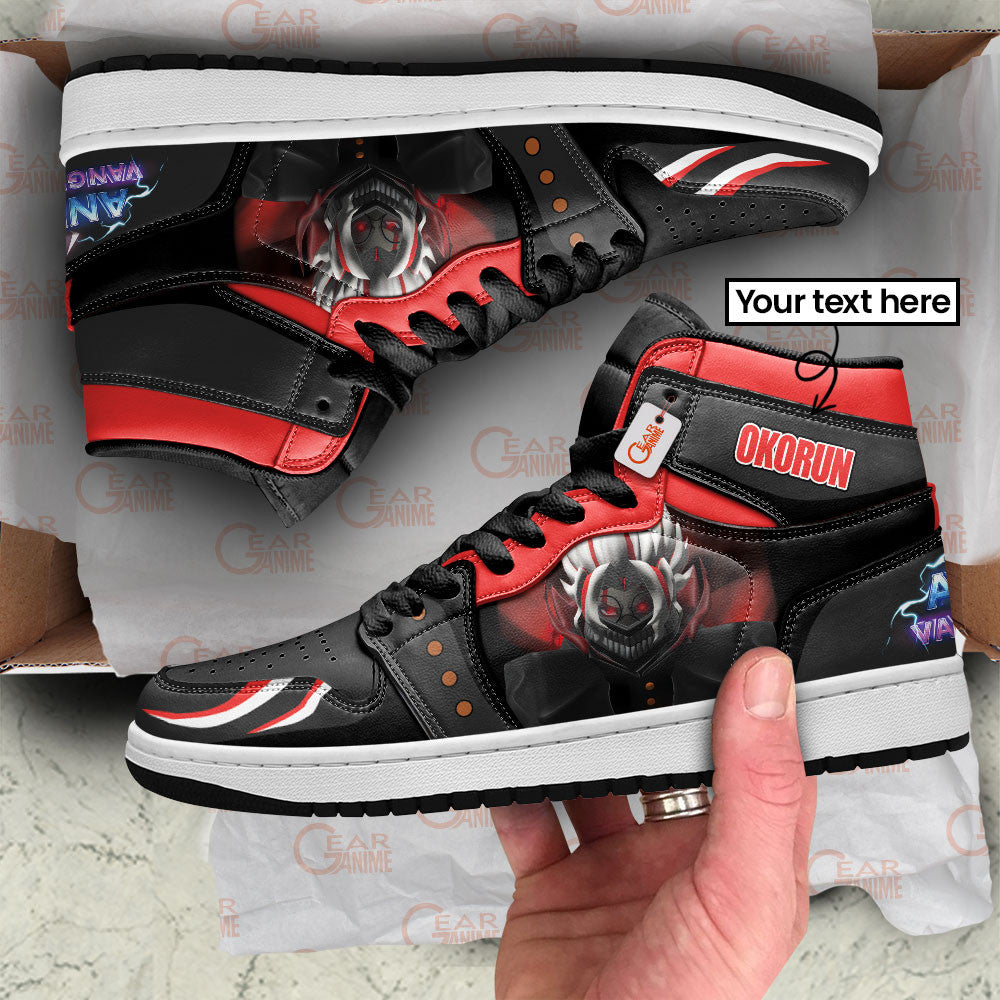 Okorun High-Top Sneakers Custom Games Collection Personalized