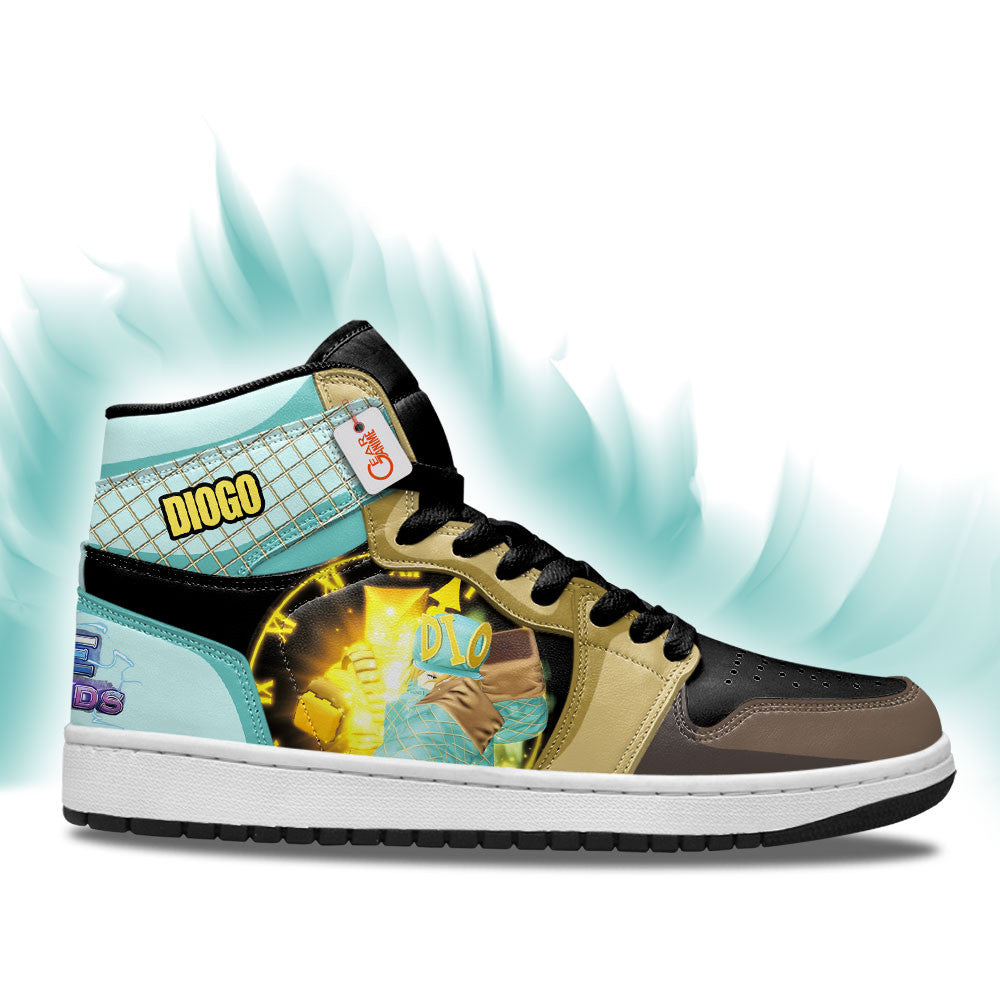Diogo High-Top Sneakers Custom Games Collection Personalized