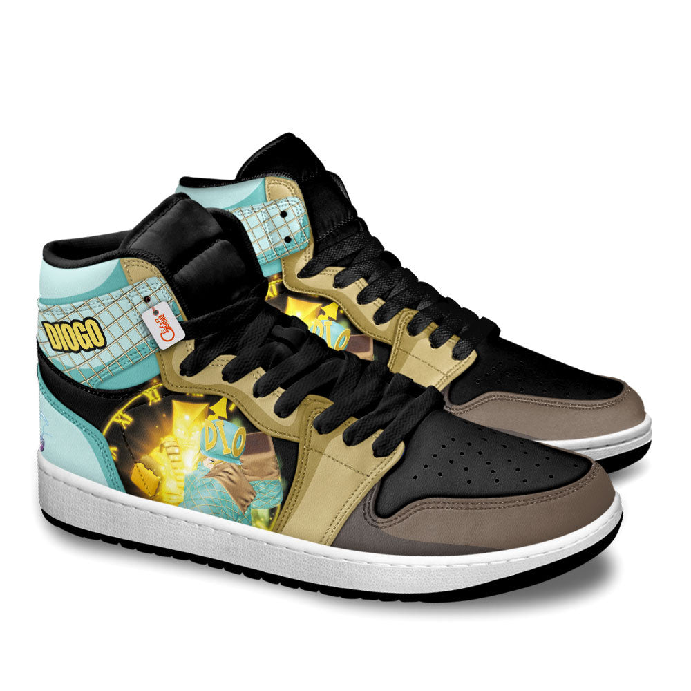 Diogo High-Top Sneakers Custom Games Collection Personalized