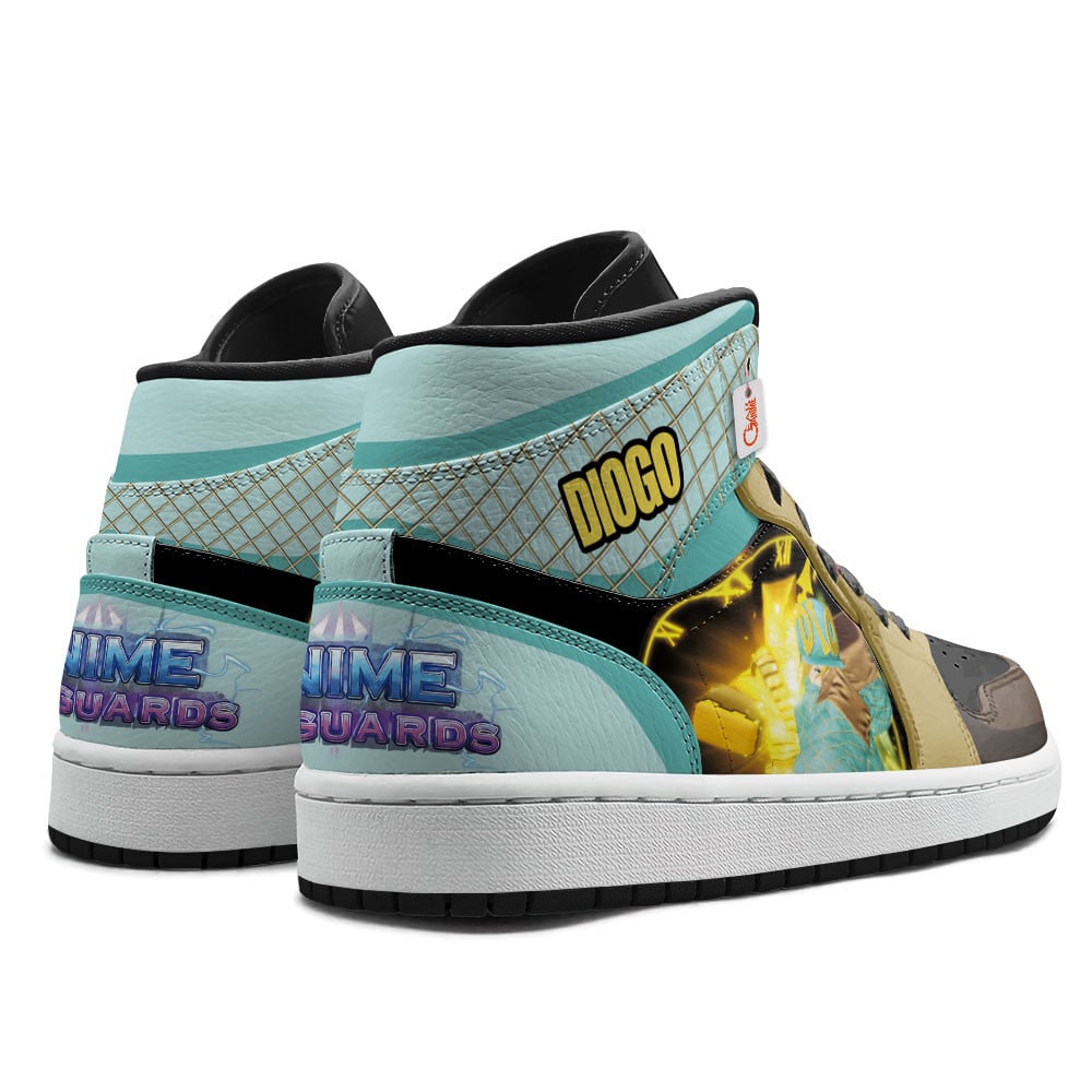Diogo High-Top Sneakers Custom Games Collection Personalized