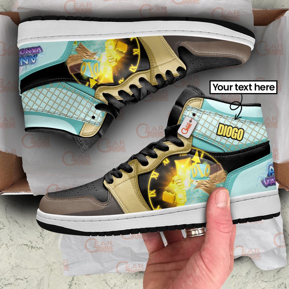 Diogo High-Top Sneakers Custom Games Collection Personalized