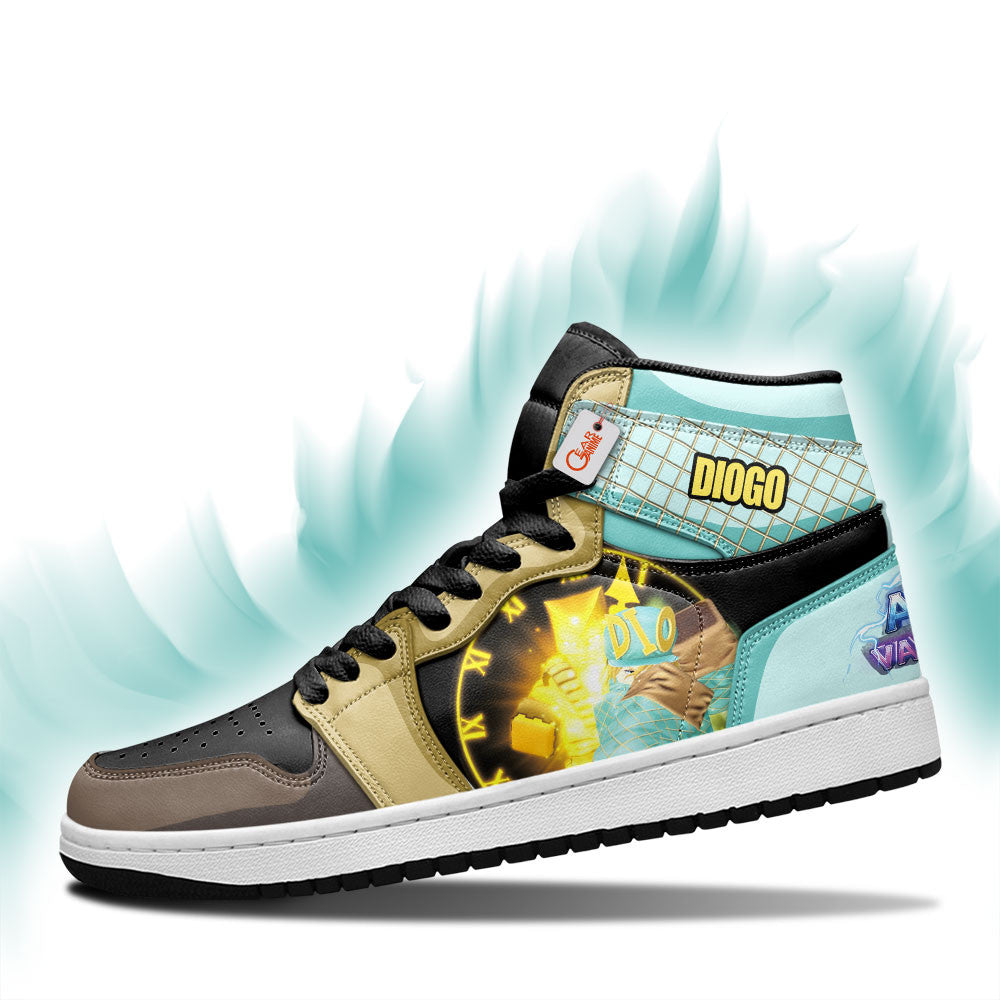 Diogo High-Top Sneakers Custom Games Collection Personalized