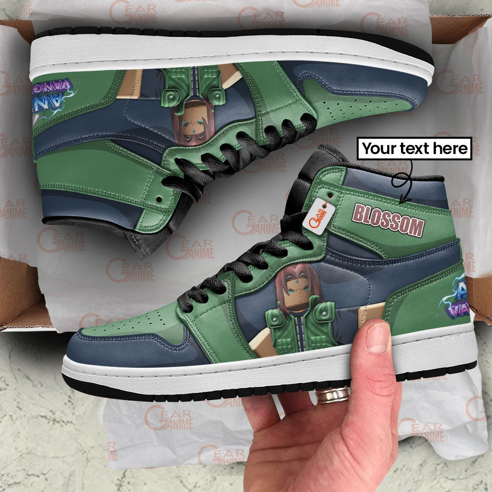 Blossom High-Top Sneakers Custom Games Collection Personalized