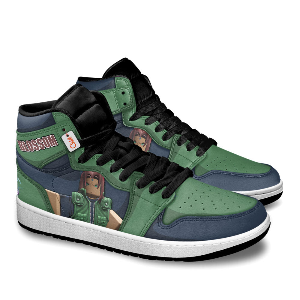 Blossom High-Top Sneakers Custom Games Collection Personalized
