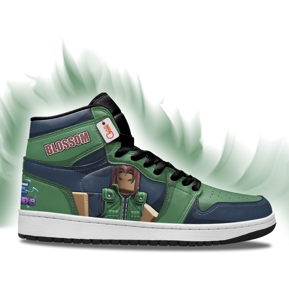 Blossom High-Top Sneakers Custom Games Collection Personalized
