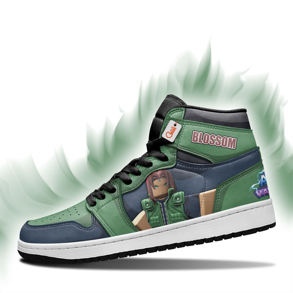 Blossom High-Top Sneakers Custom Games Collection Personalized