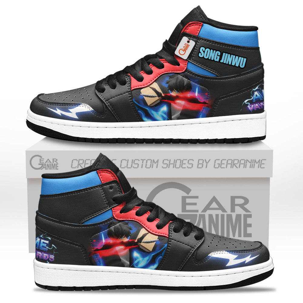 Song Jinwu High-Top Sneakers Custom Games Collection Personalized