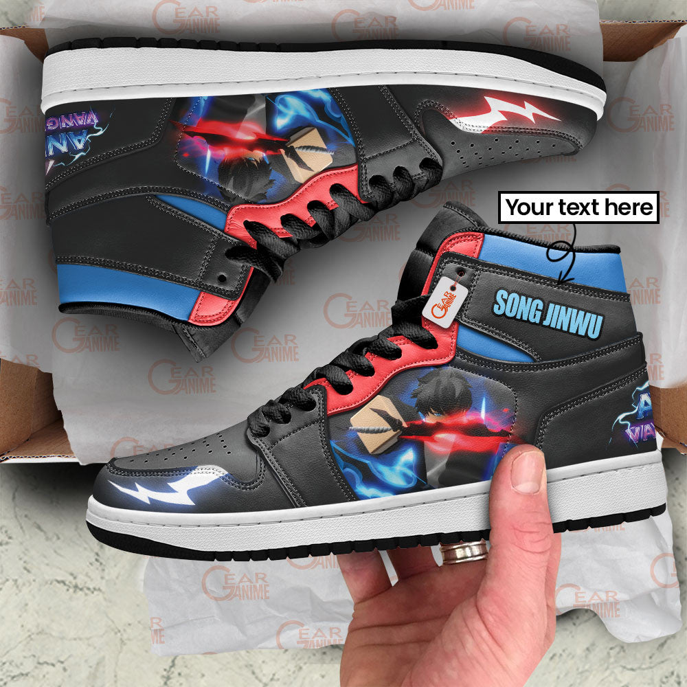 Song Jinwu High-Top Sneakers Custom Games Collection Personalized