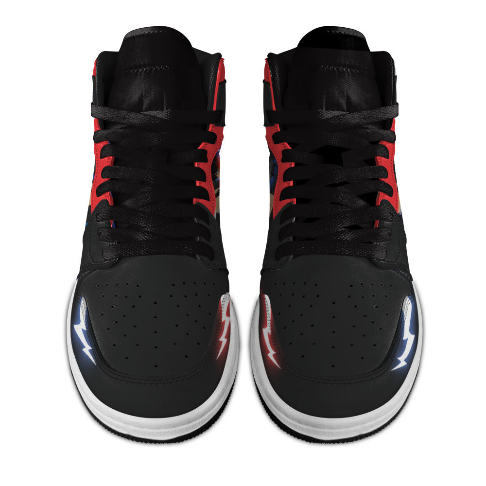 Song Jinwu High-Top Sneakers Custom Games Collection Personalized
