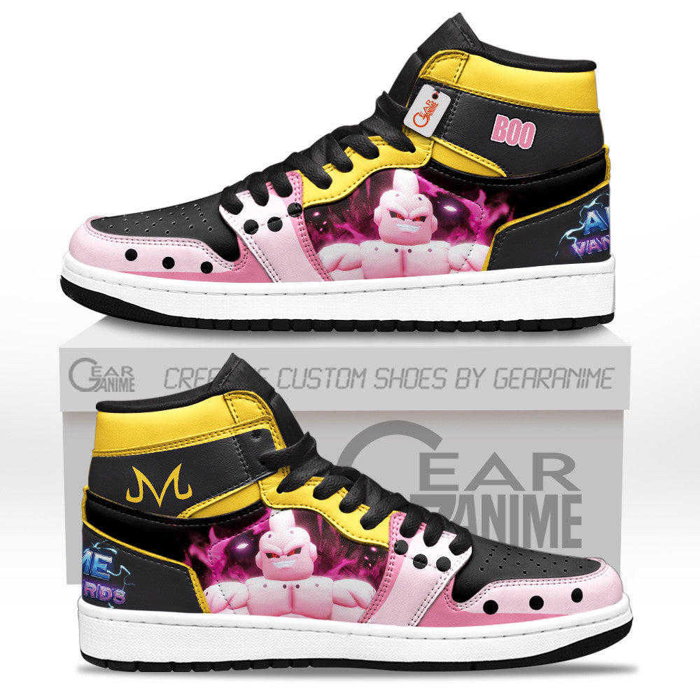 Super Boo High-Top Sneakers Custom Games Collection Personalized