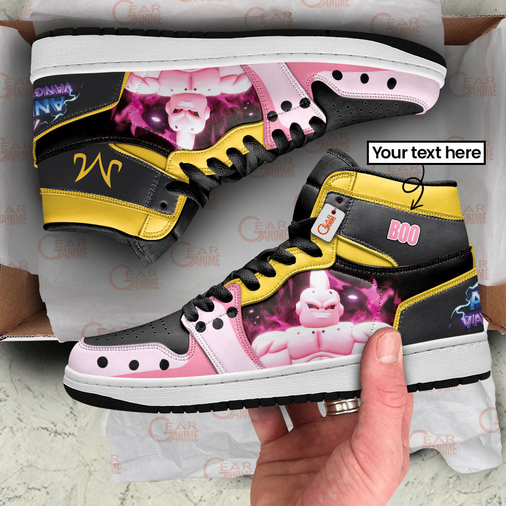 Super Boo High-Top Sneakers Custom Games Collection Personalized