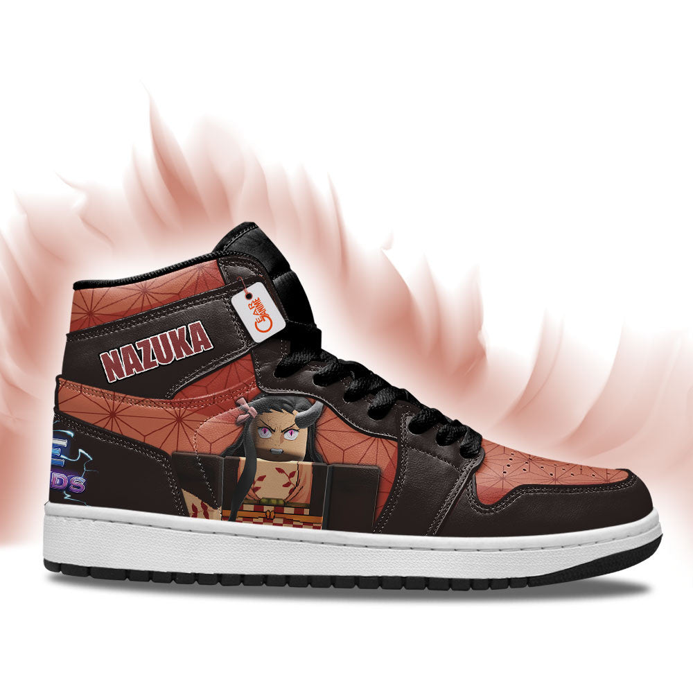 Nazuka High-Top Sneakers Custom Games Collection Personalized