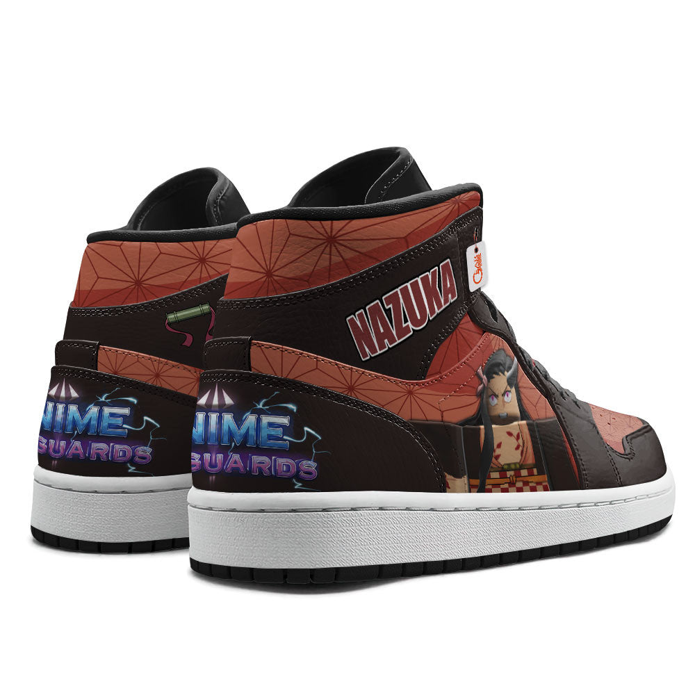 Nazuka High-Top Sneakers Custom Games Collection Personalized