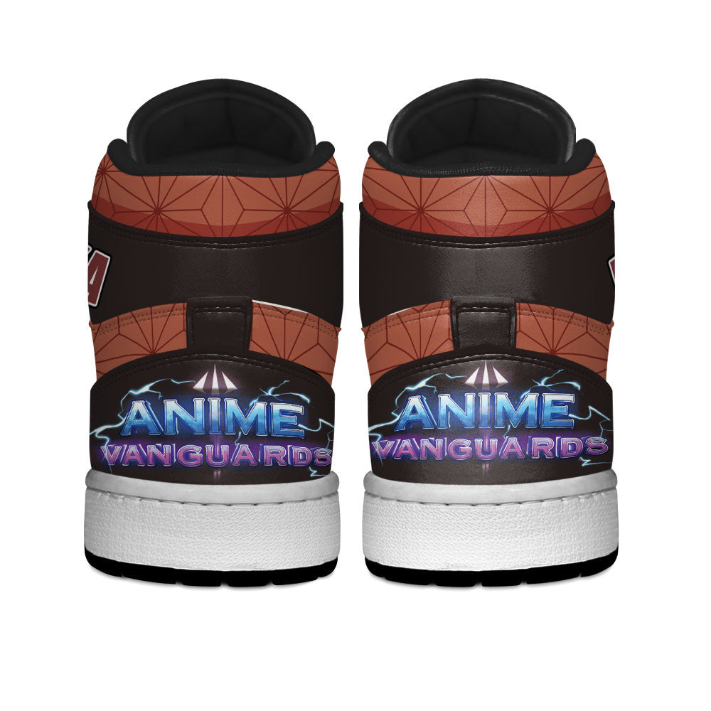 Nazuka High-Top Sneakers Custom Games Collection Personalized