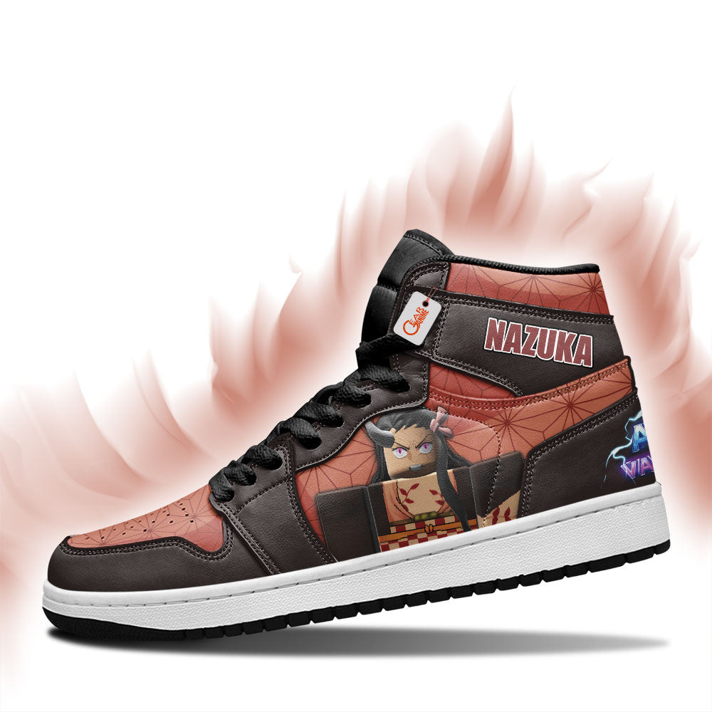 Nazuka High-Top Sneakers Custom Games Collection Personalized