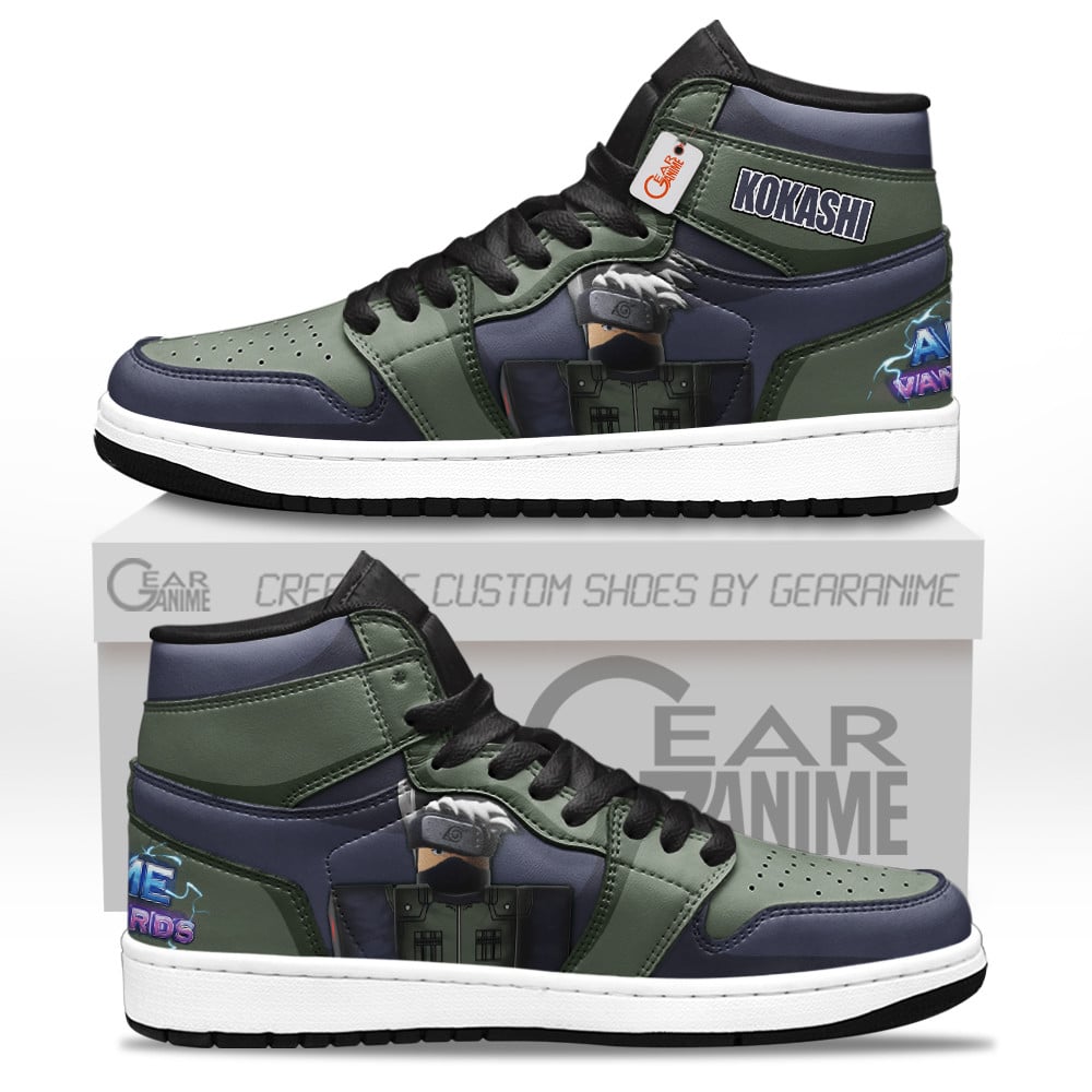 Kokashi High-Top Sneakers Custom Games Collection Personalized