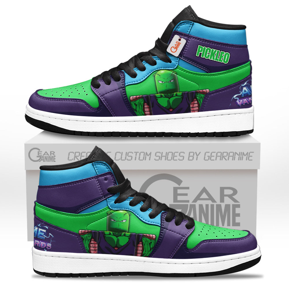 Pickleo High-Top Sneakers Custom Games Collection Personalized