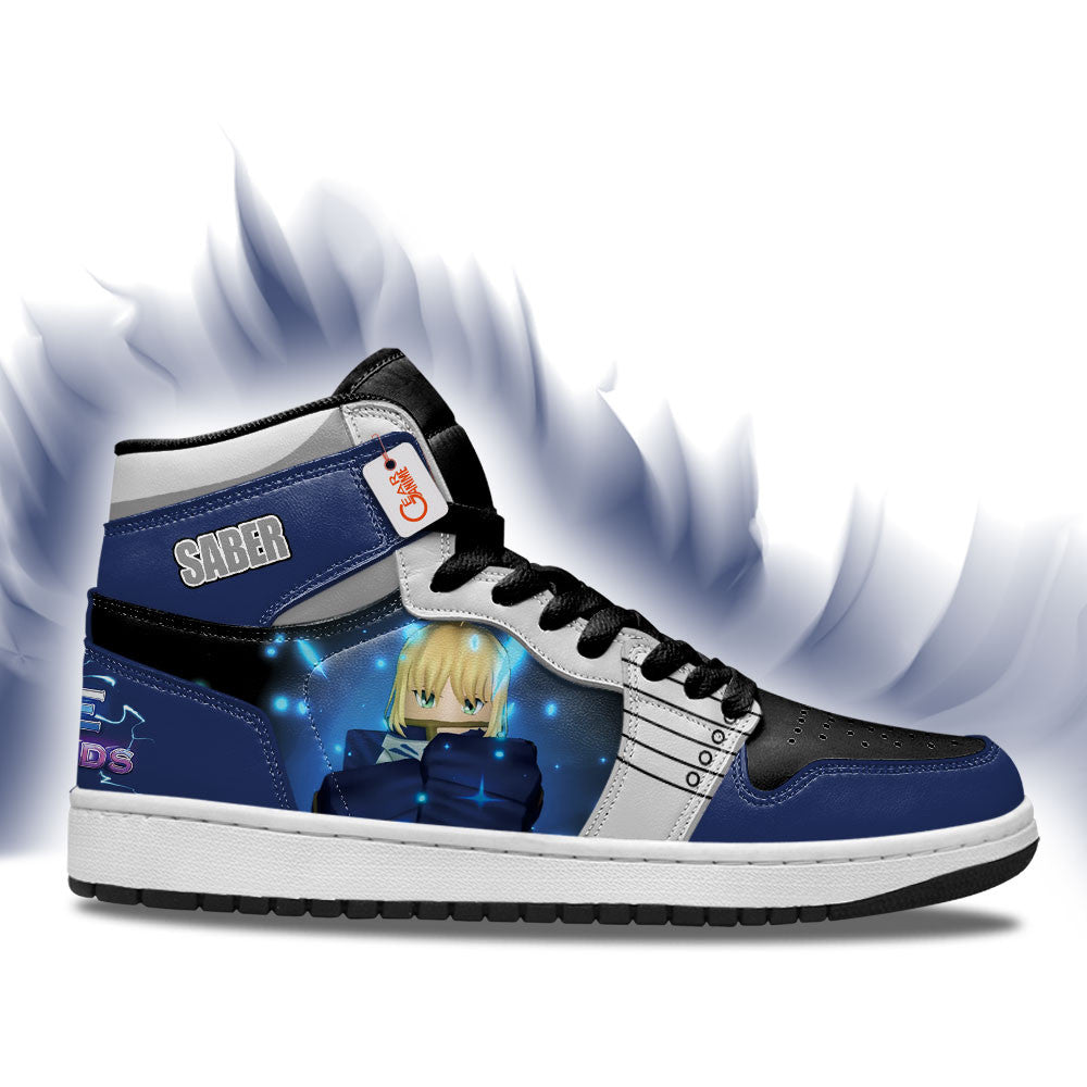 Saber High-Top Sneakers Custom Games Collection Personalized