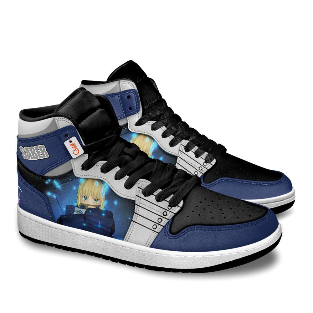 Saber High-Top Sneakers Custom Games Collection Personalized