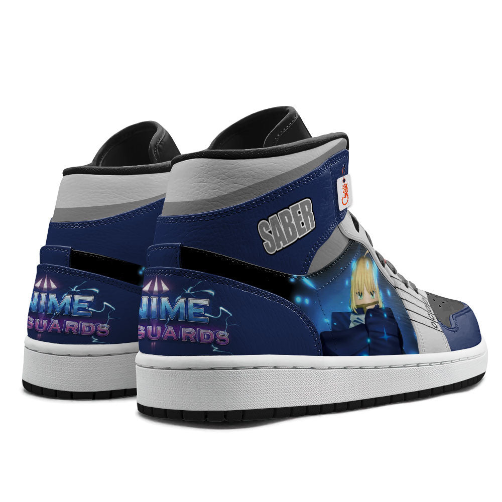 Saber High-Top Sneakers Custom Games Collection Personalized