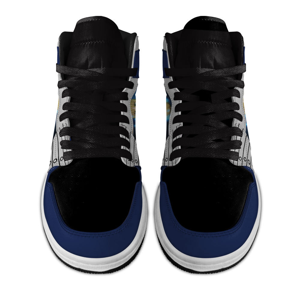 Saber High-Top Sneakers Custom Games Collection Personalized