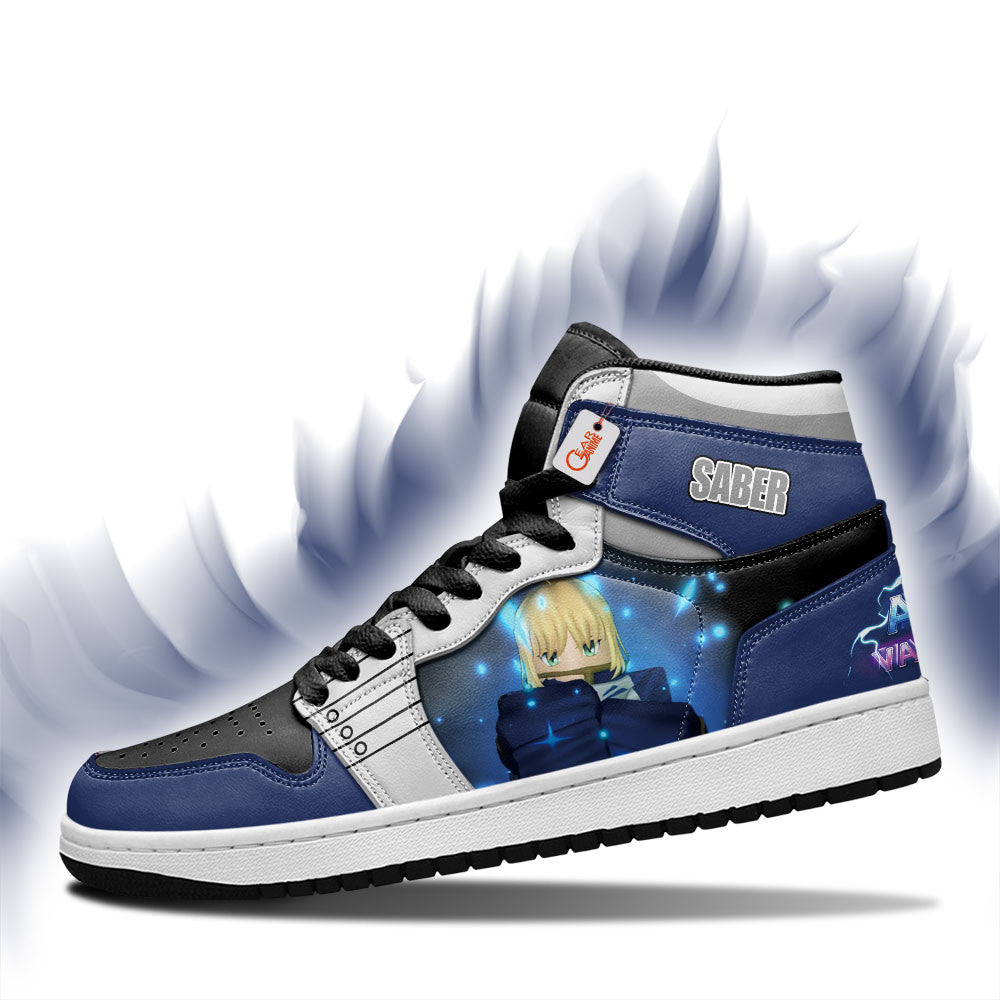 Saber High-Top Sneakers Custom Games Collection Personalized