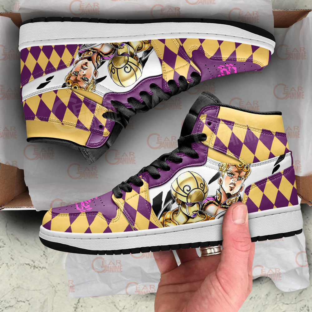 Giorno Giovanna Custom High-Top Sneakers