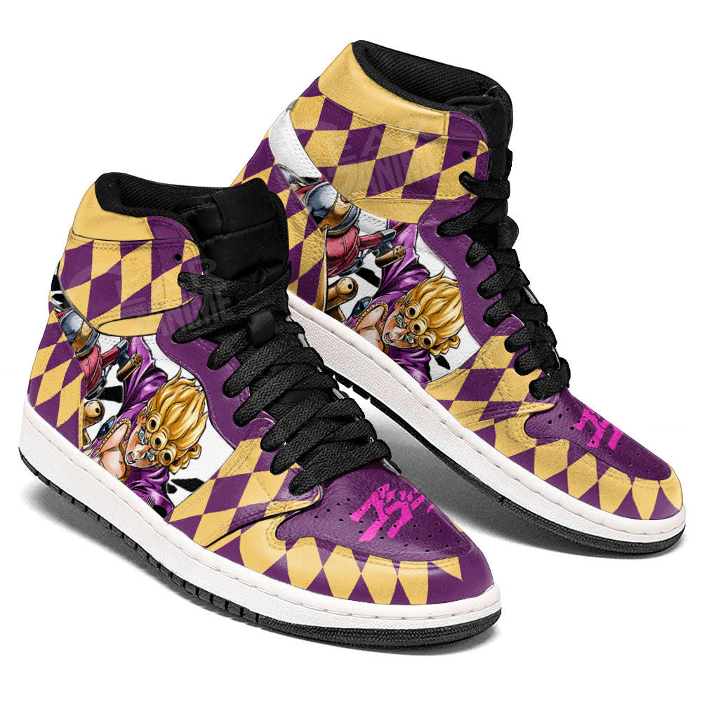 Giorno Giovanna Custom High-Top Sneakers