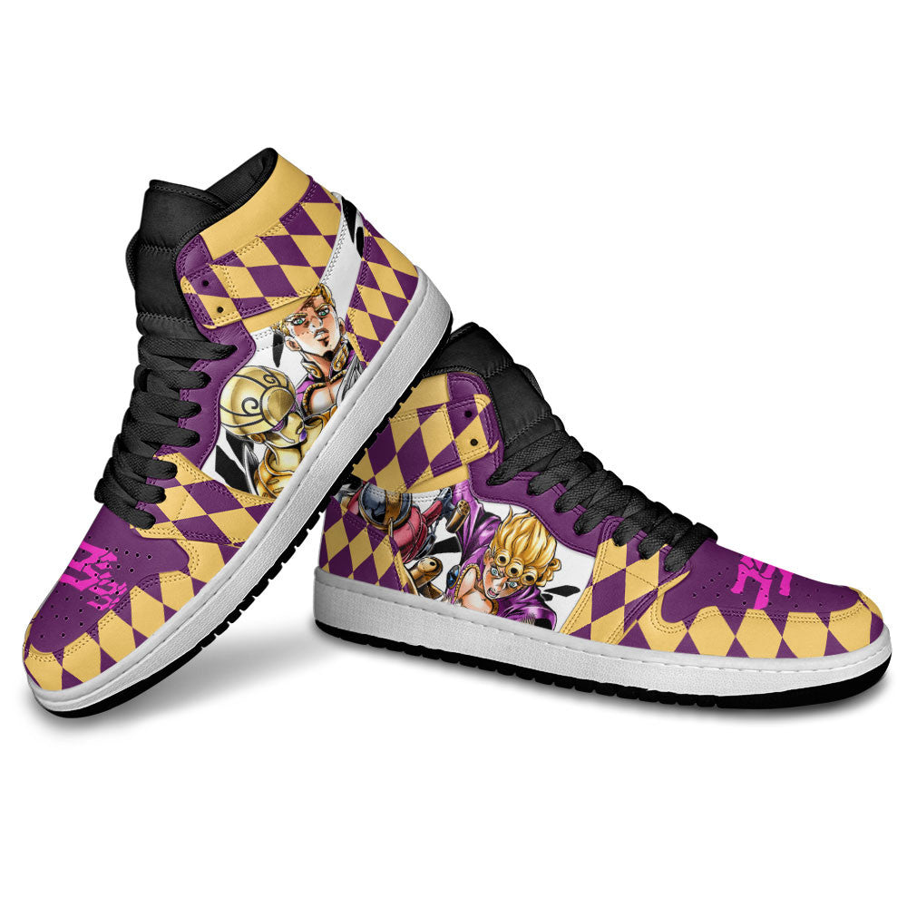 Giorno Giovanna Custom High-Top Sneakers