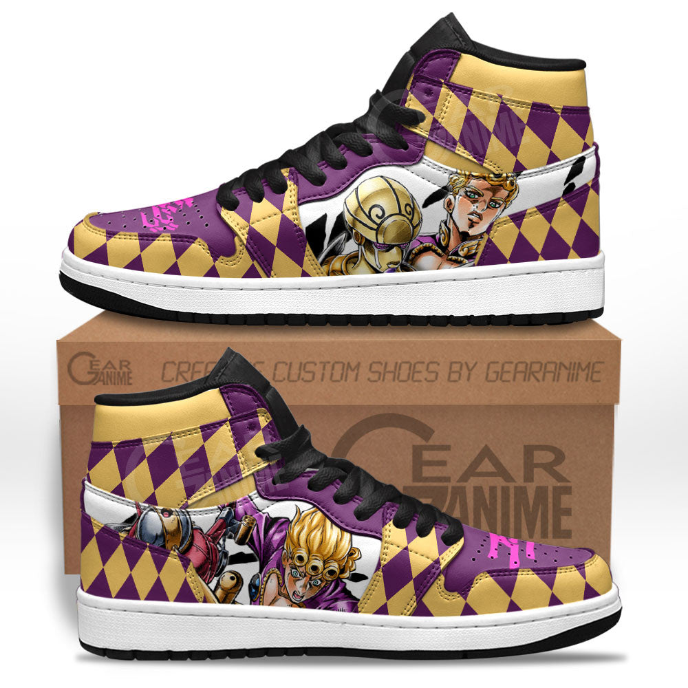 Giorno Giovanna Custom High-Top Sneakers