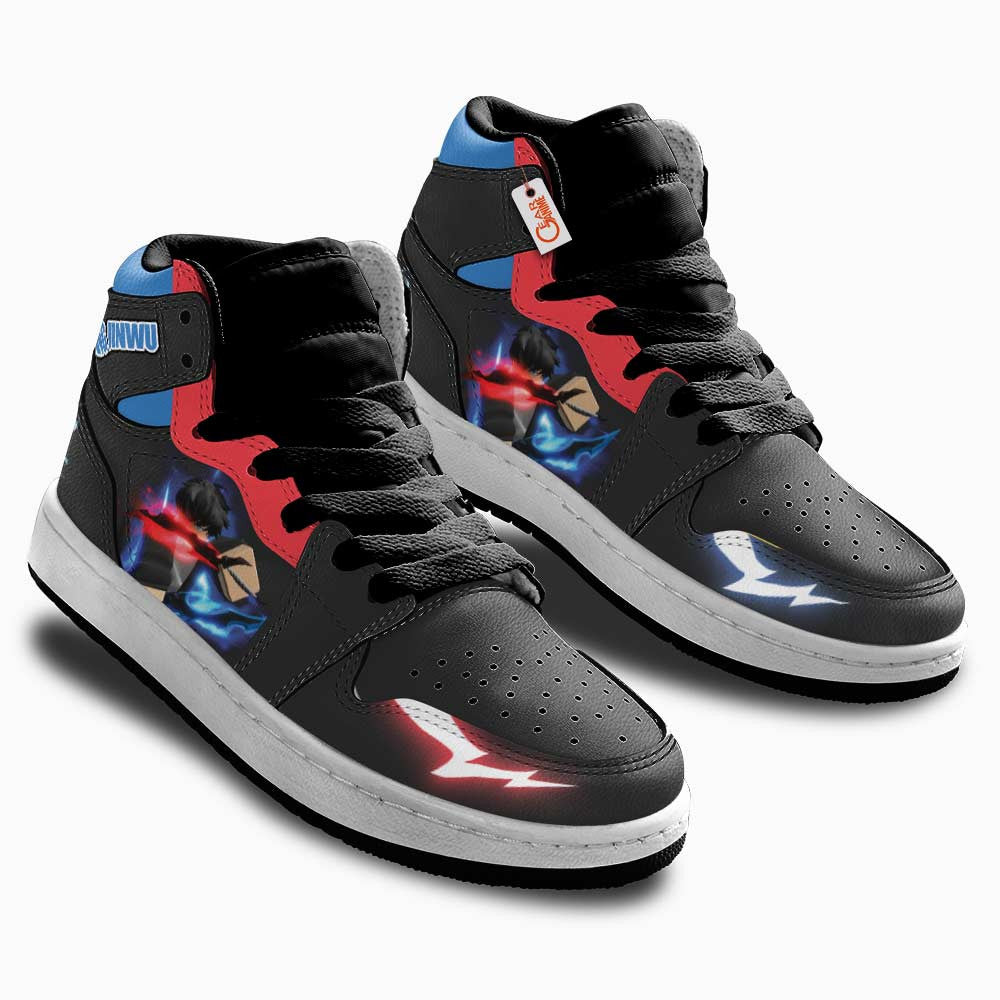 Song Jinwu Personalized Kids High-Top Sneakers
