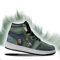 Blossom Personalized Kids High-Top Sneakers