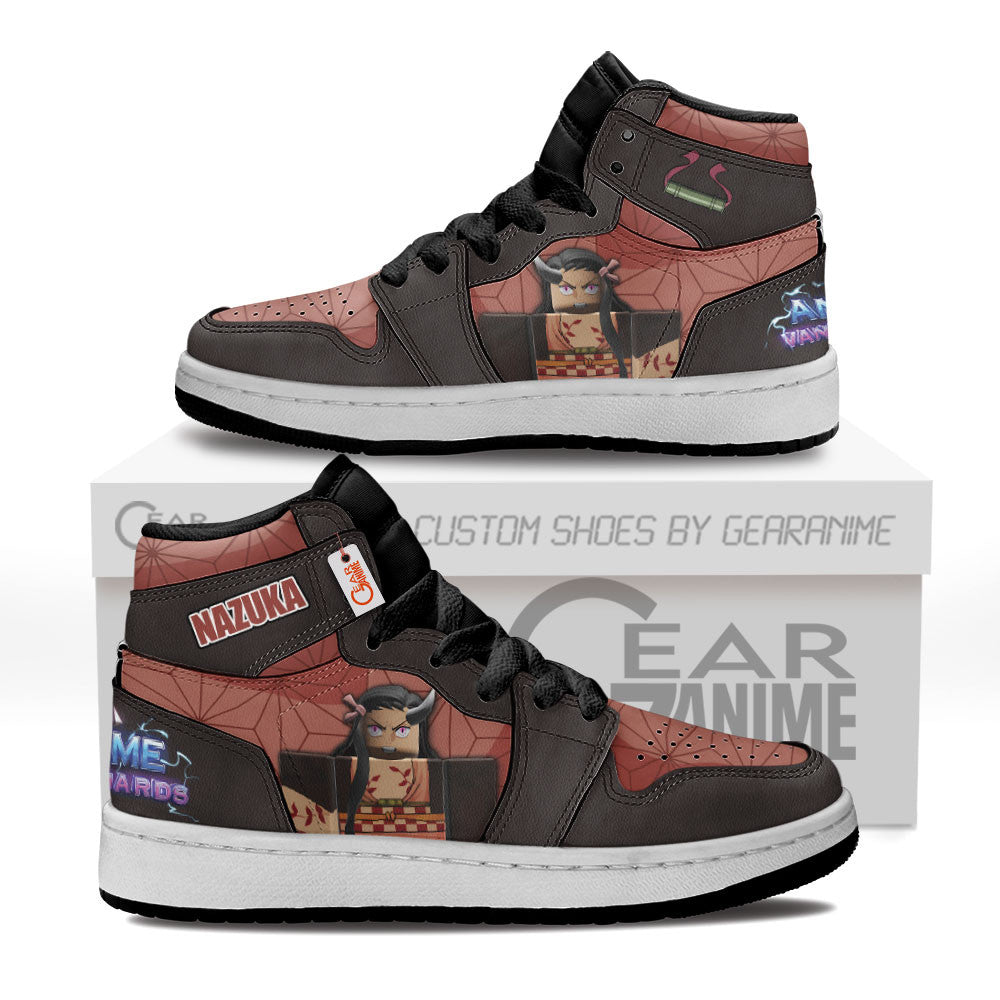 Nazuka Personalized Kids High-Top Sneakers