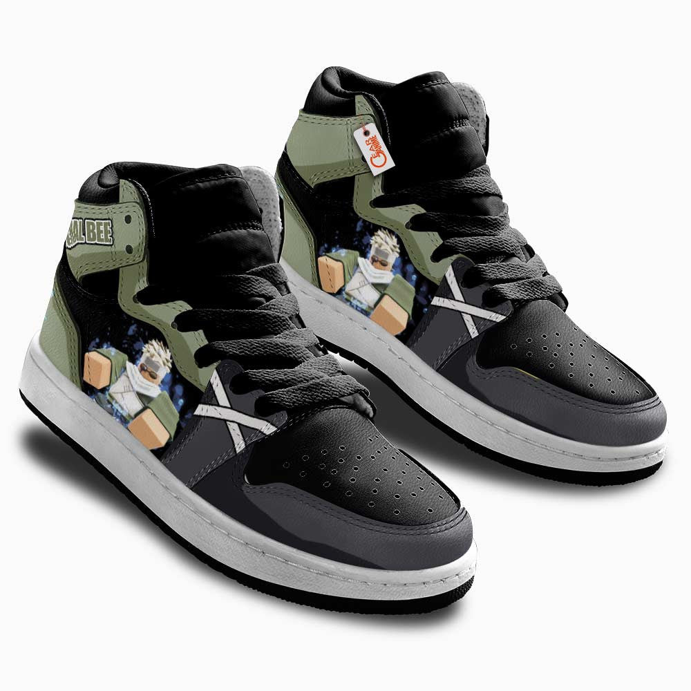 Lethal Bee Personalized Kids High-Top Sneakers