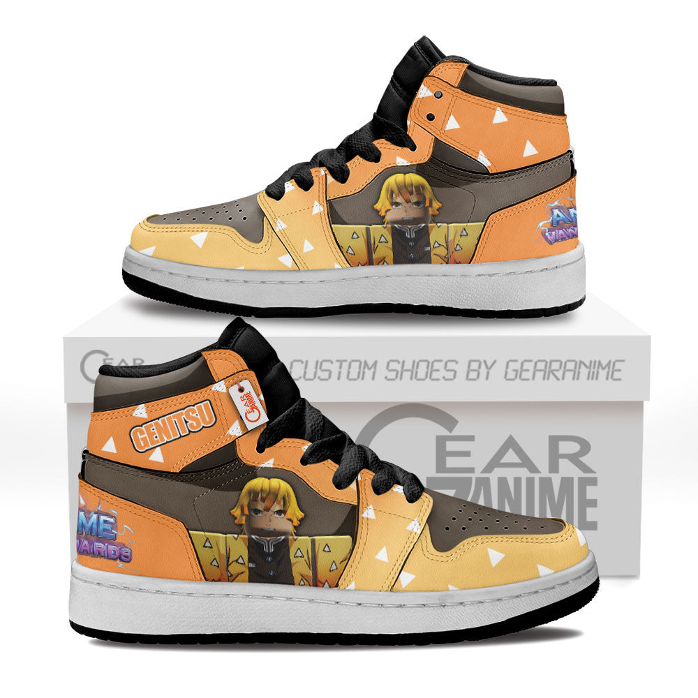 Genitsu Personalized Kids High-Top Sneakers