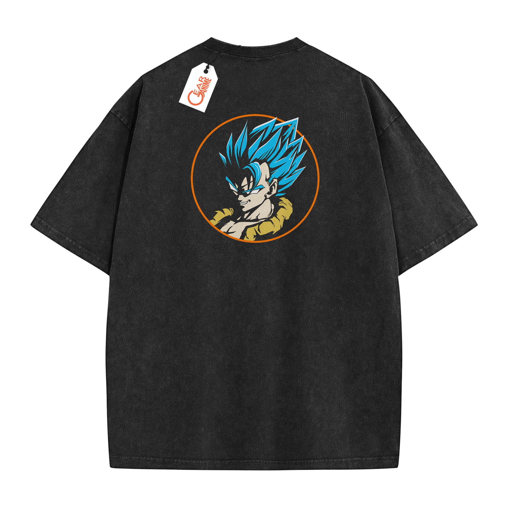 Gogeta Washed T-shirt Vintage Style