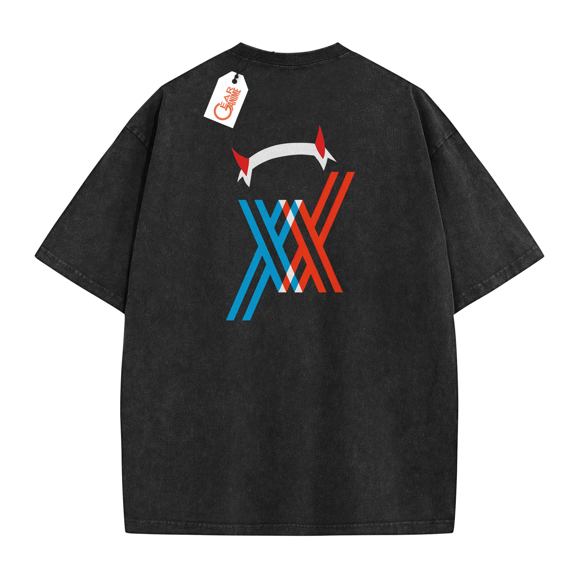 Zero Two Washed T-shirt Vintage Style