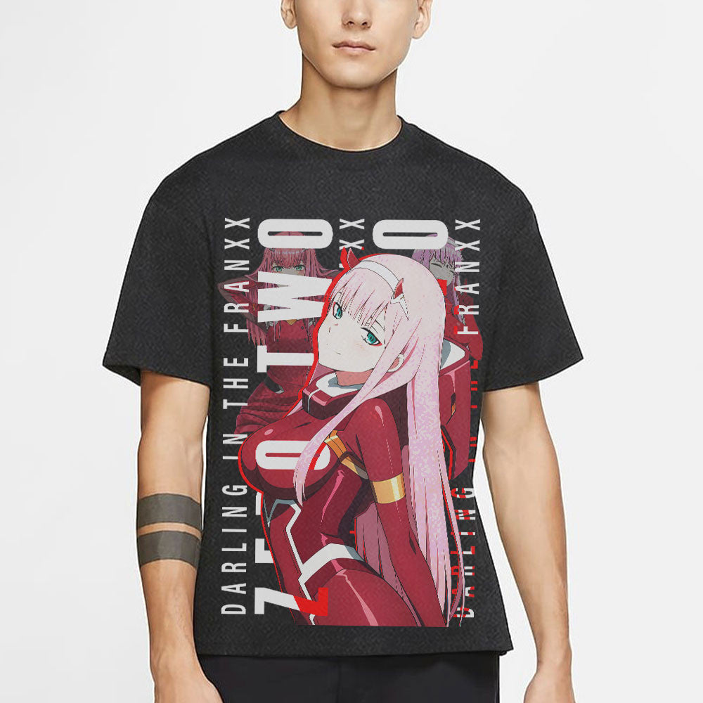 Zero Two Washed T-shirt Vintage Style