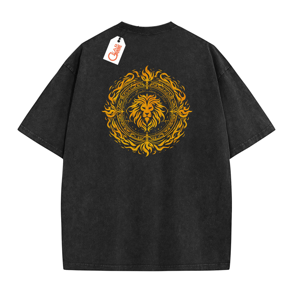 Escanor Washed T-shirt Vintage Style