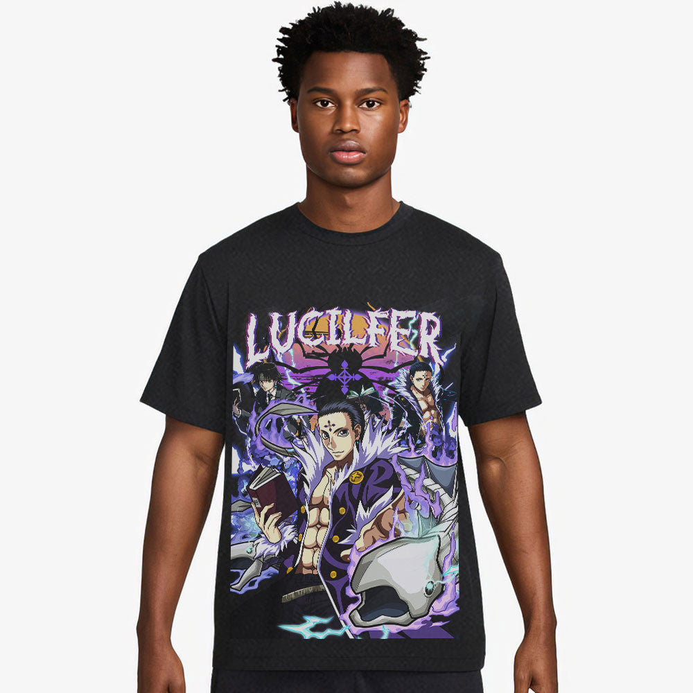 Chrollo Lucilfer Washed T-shirt Vintage Style