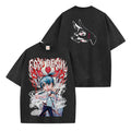 Fox Devil Aki Hayakawa Washed T-shirt Vintage Style