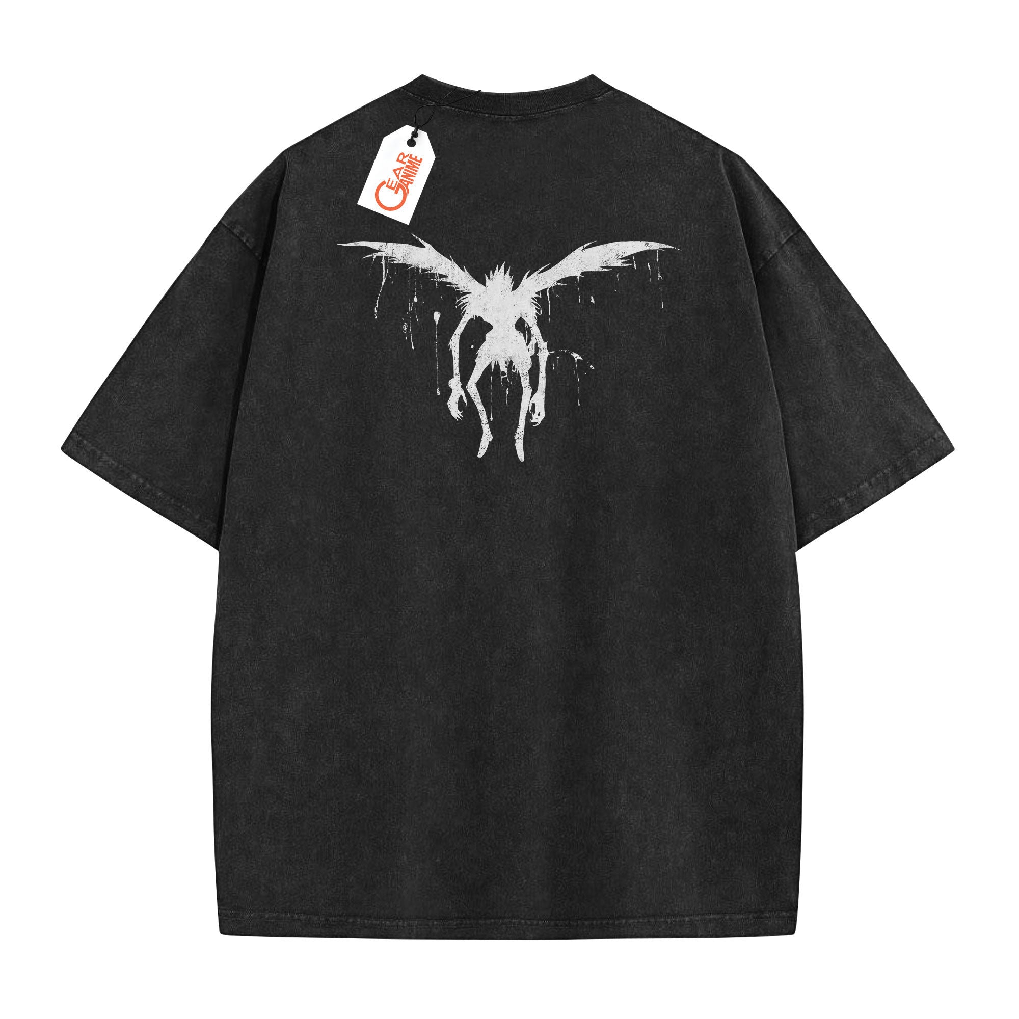Kira Ryuk Washed T-shirt Vintage Style
