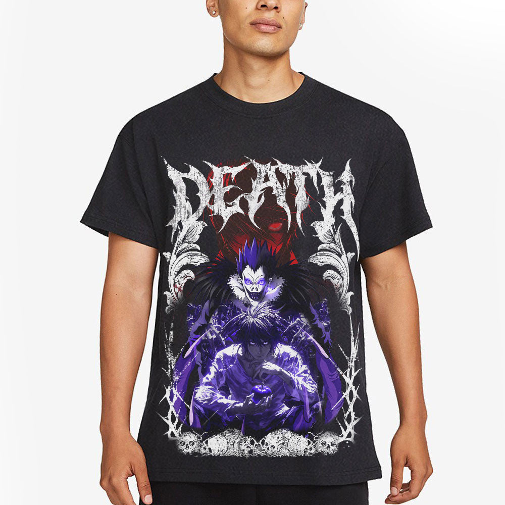 Kira Ryuk Washed T-shirt Vintage Style