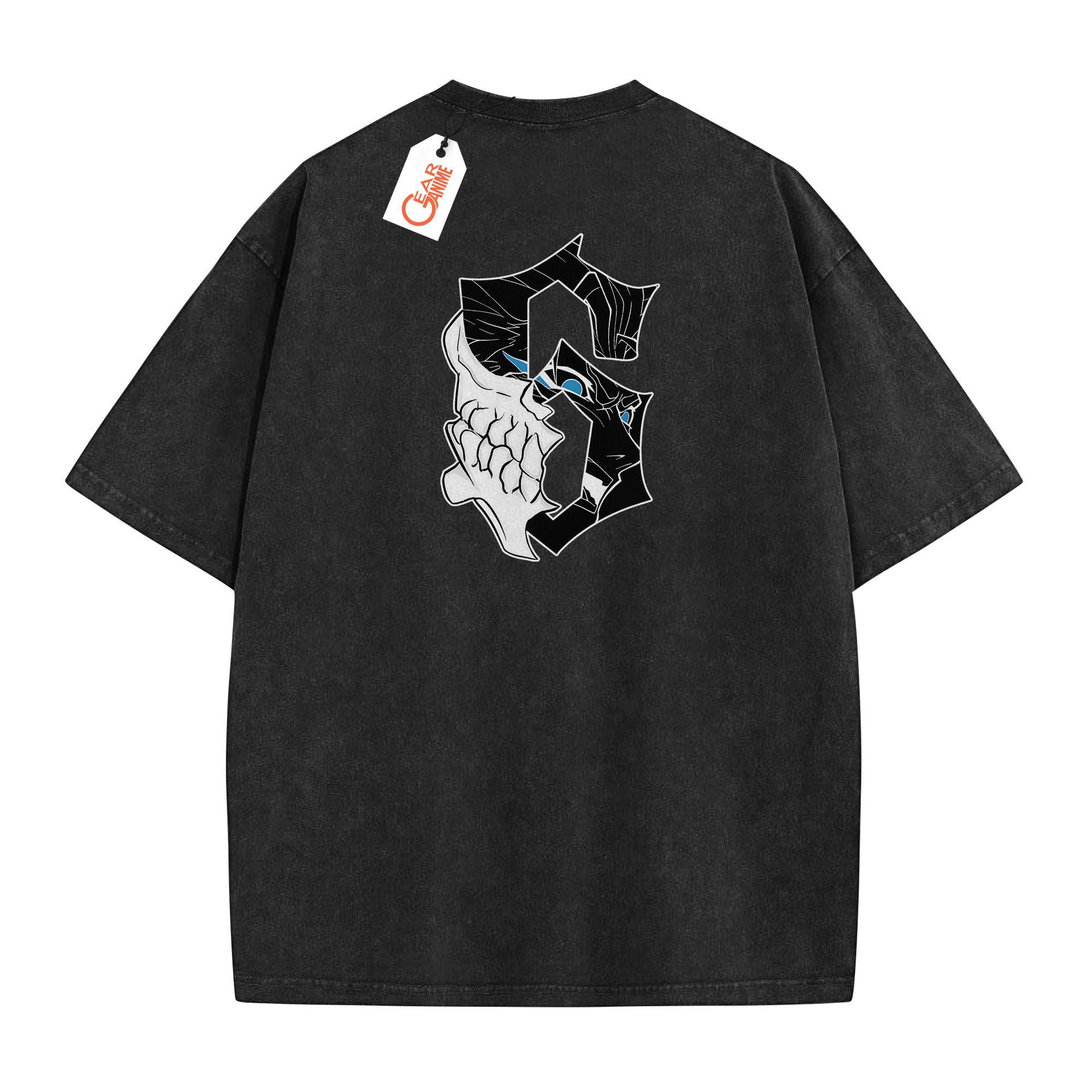 Grimmjow Jaegerjaquez Washed T-shirt Vintage Style