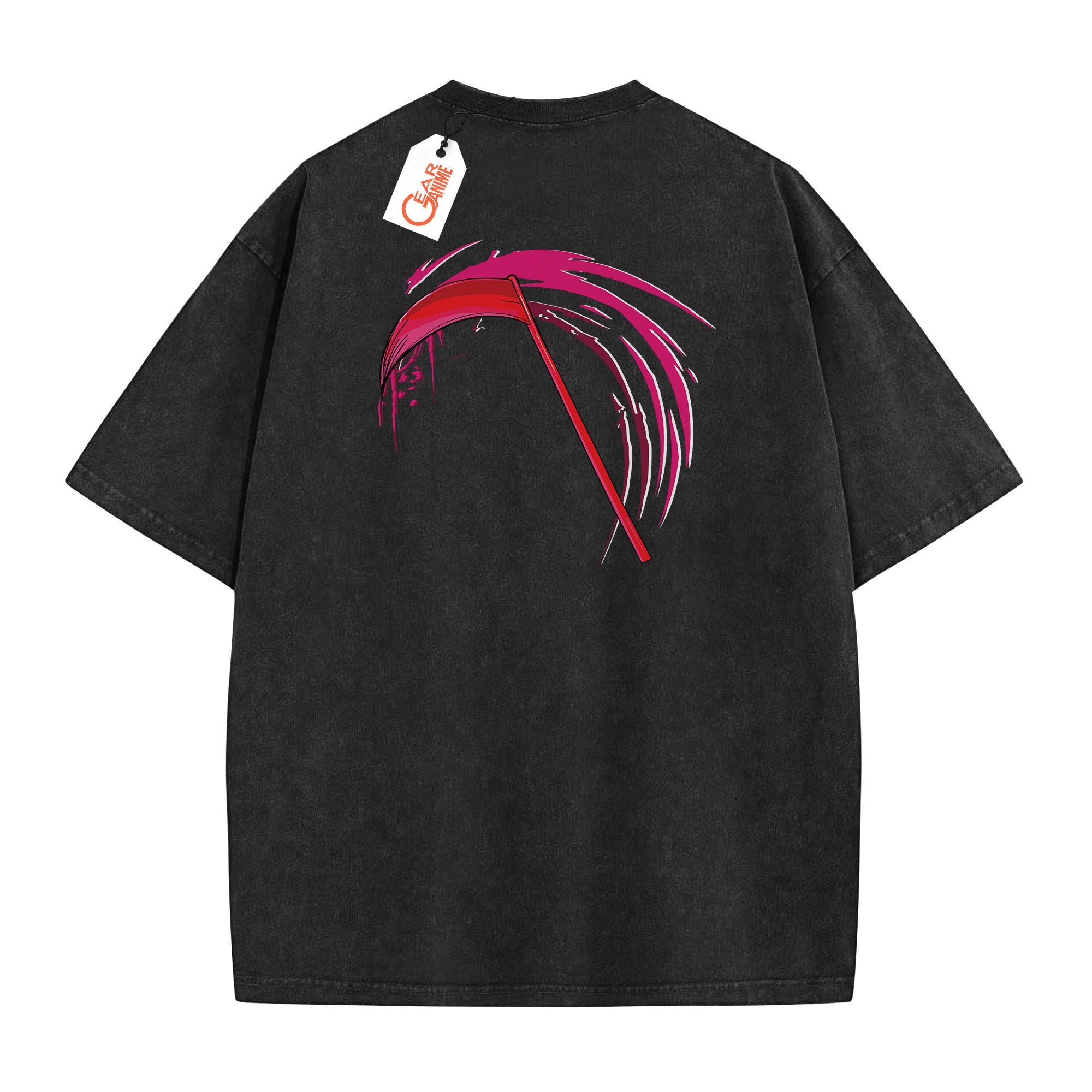 Power Blood Devil Washed T-shirt Vintage Style
