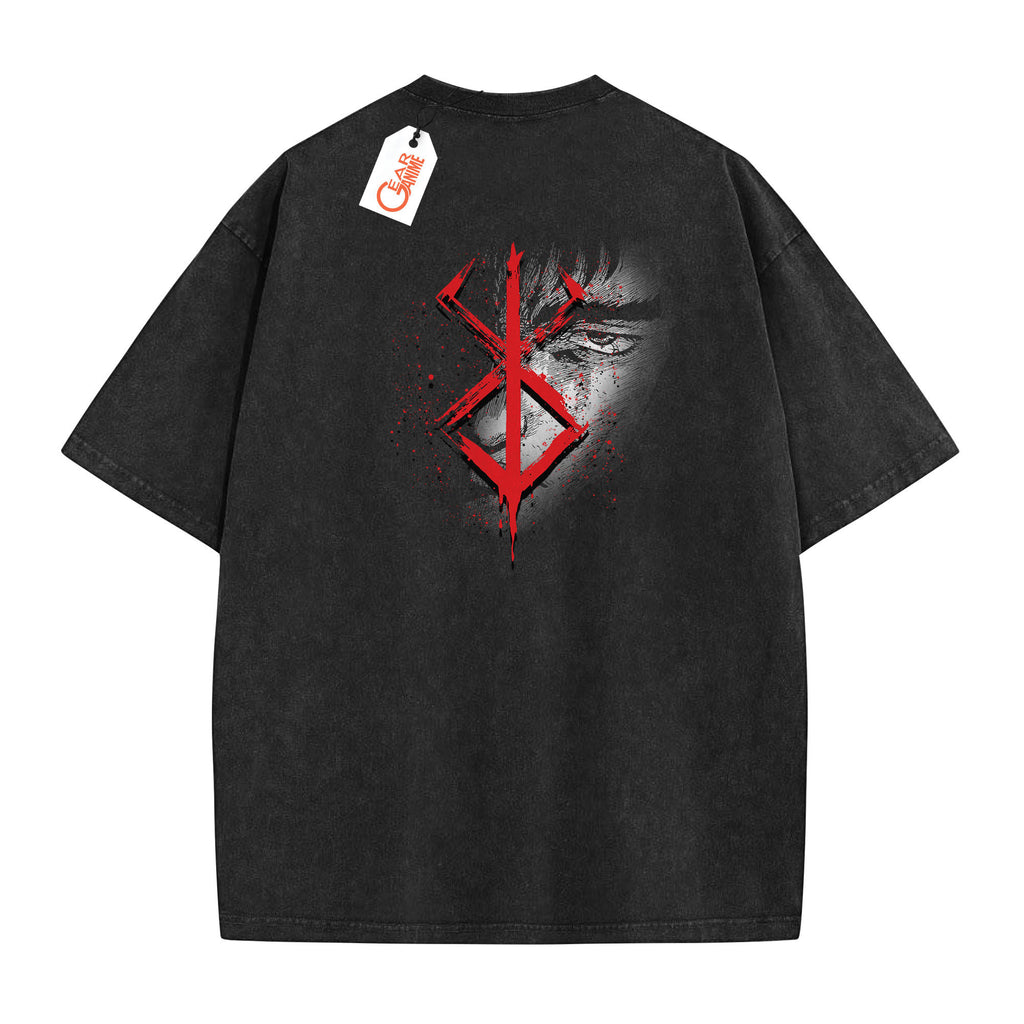 Guts Washed T-shirt Vintage Style