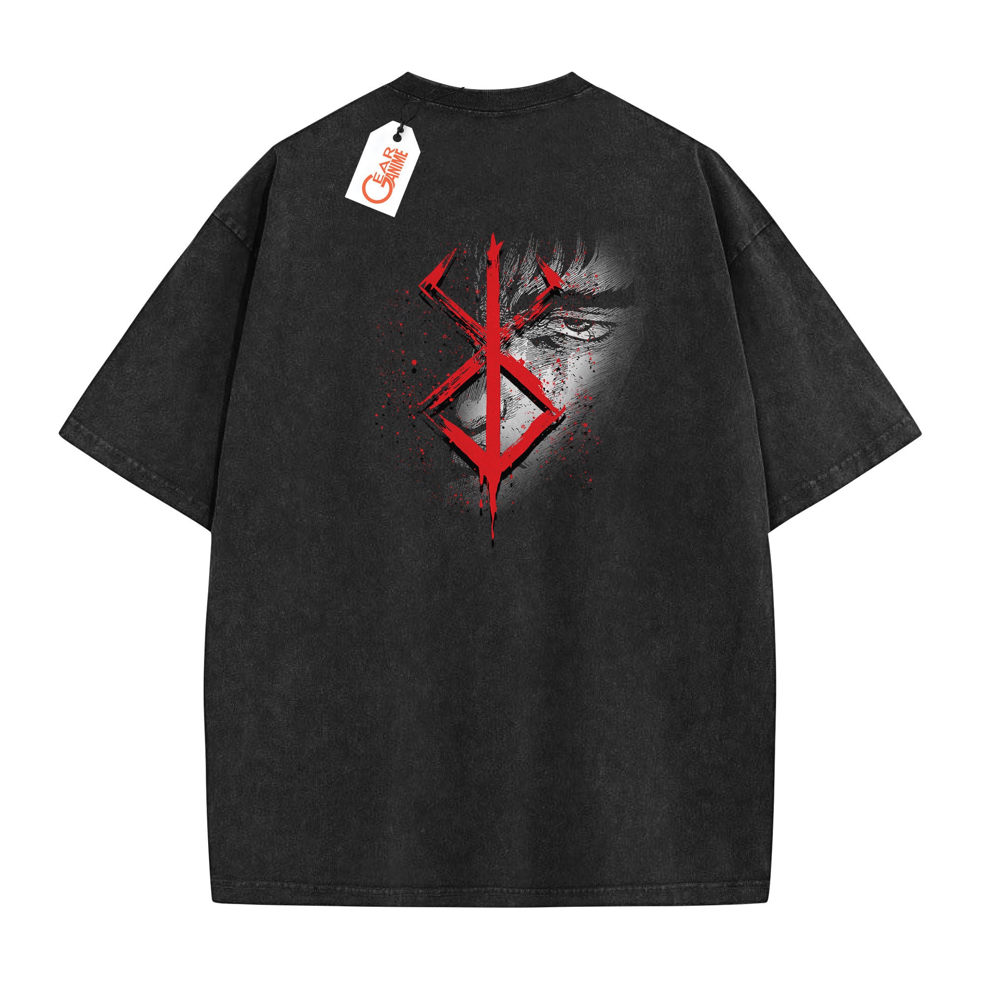 Guts Washed T-shirt Vintage Style