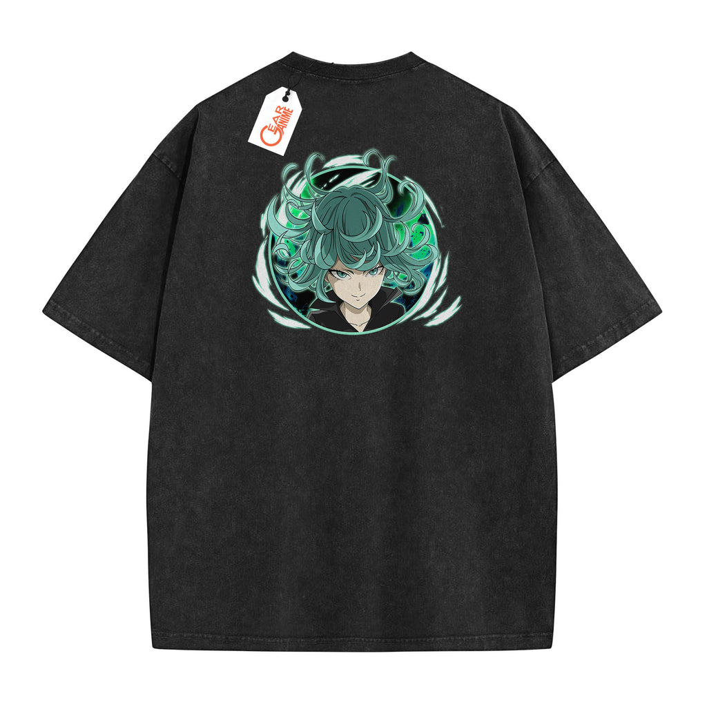 Tatsumaki Washed T-shirt Vintage Style