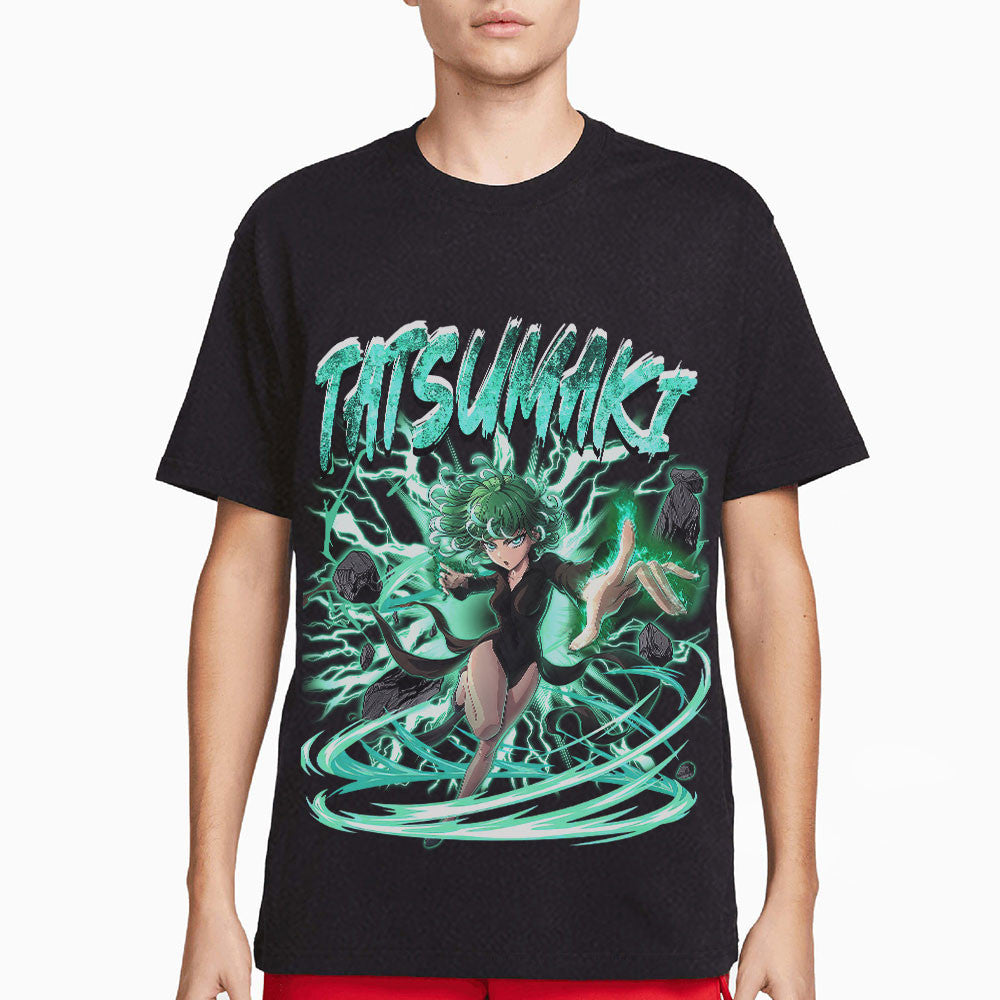 Tatsumaki Washed T-shirt Vintage Style