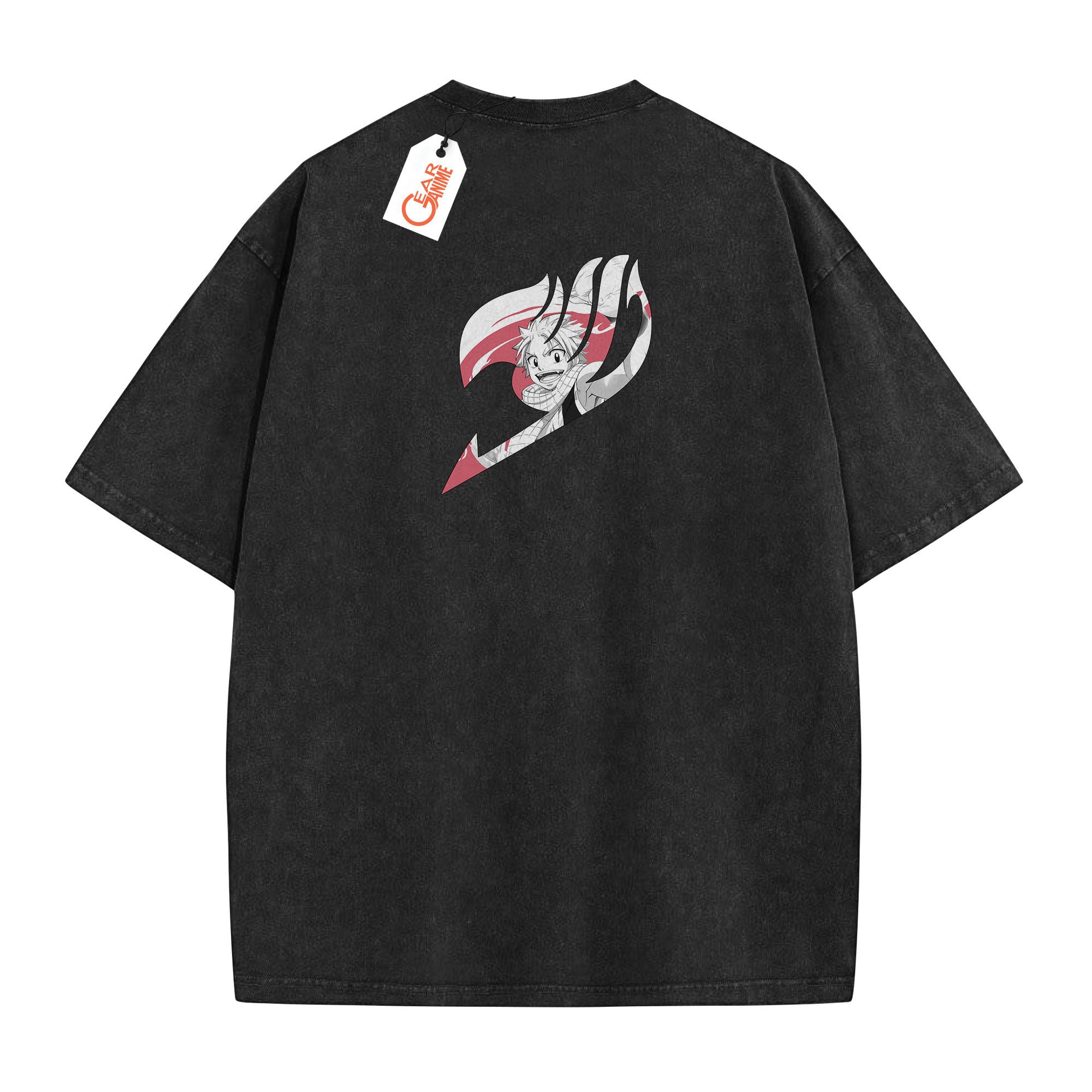 Nastu Dragneel Washed T-shirt Vintage Style